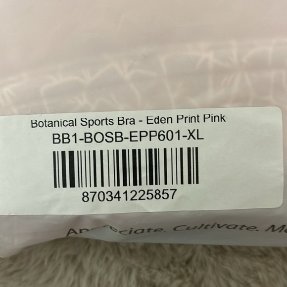 NWT Buffbunny Botanical Sports Bra - Picture 12 of 13